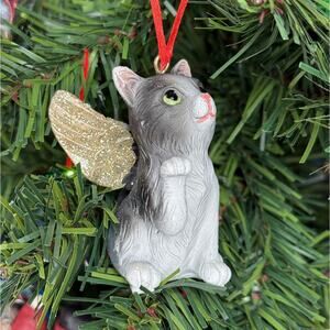 Angel Kitty Ornament